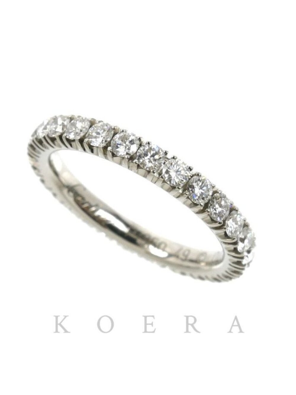 Cartier Platinum Etincelle de Cartier Full Eternity Ring Diamond